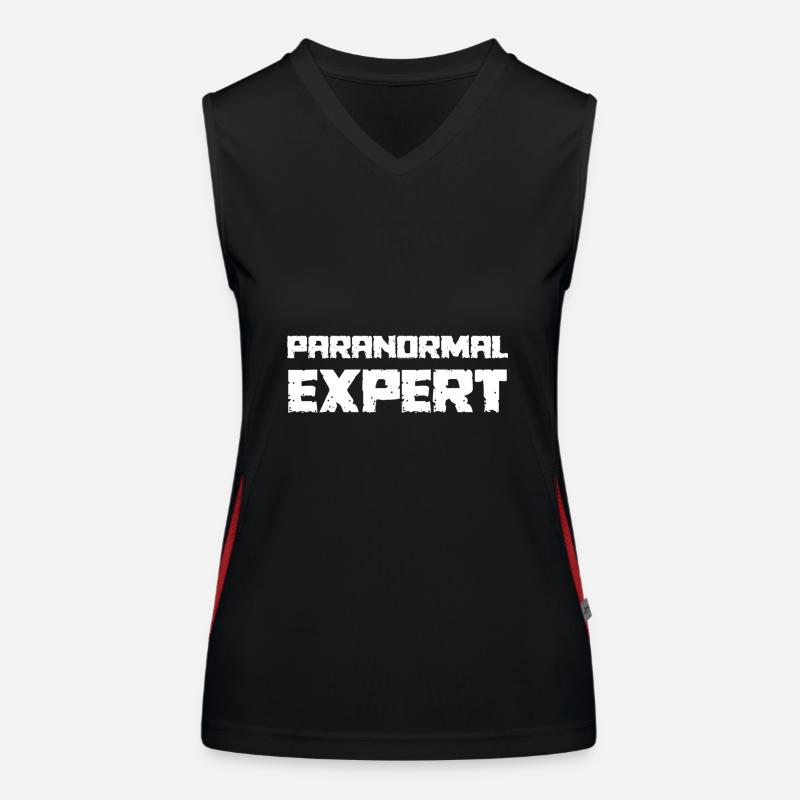 PARANORMALER EXPERTE Funktionelles Kontrast-Tank Top für Frauen