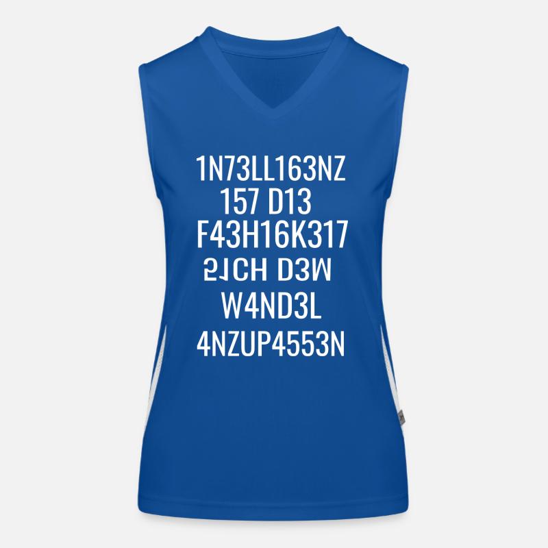 Intelligence Débardeur respirant contrasté Femme