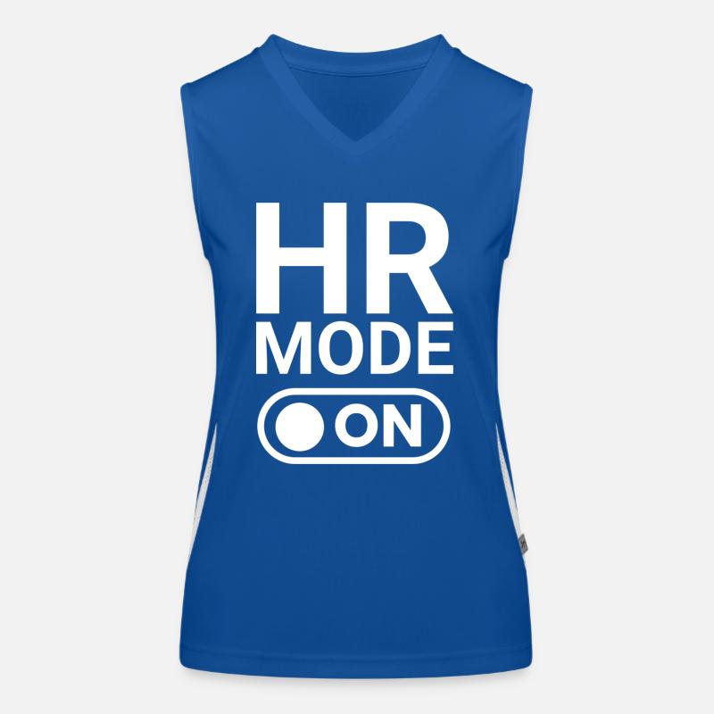 Mode HR activé Débardeur respirant contrasté Femme