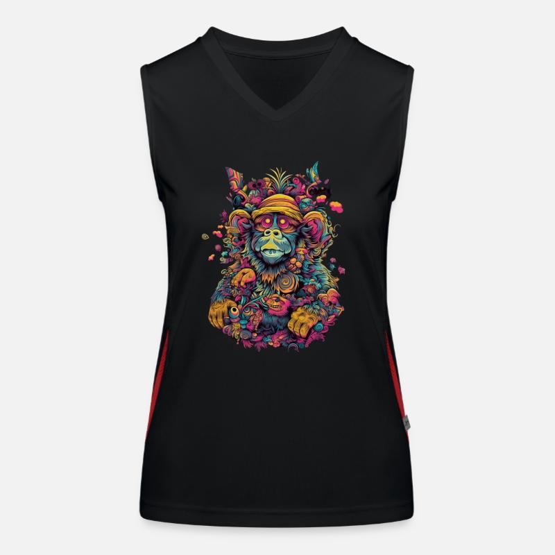 Trippy Monkey Women's Functional Contrast Tank Top