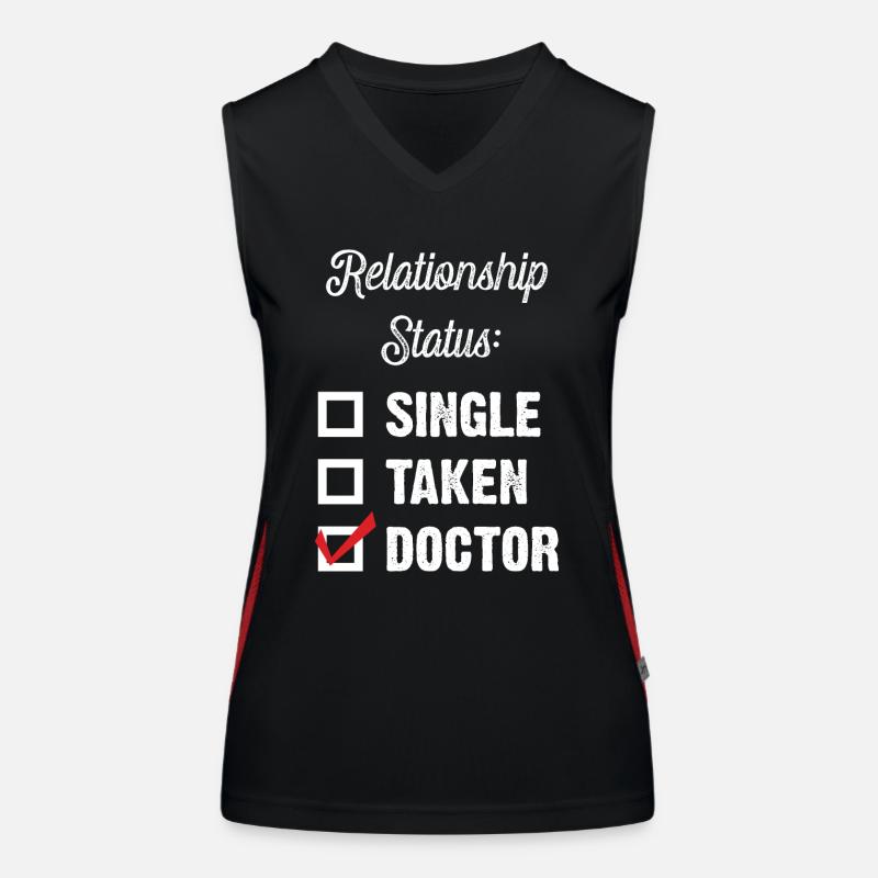 Dr. Check! Funktionelles Kontrast-Tank Top für Frauen