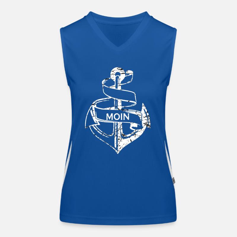 Moin Anker Funktionelles Kontrast-Tank Top für Frauen