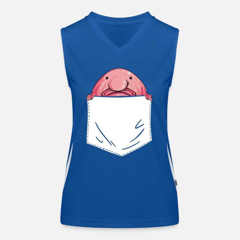 Poisson blob Débardeur respirant contrasté Femme