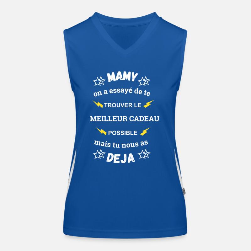 Oma, Bestes Muttertagsgeschenk Funktionelles Kontrast-Tank Top für Frauen