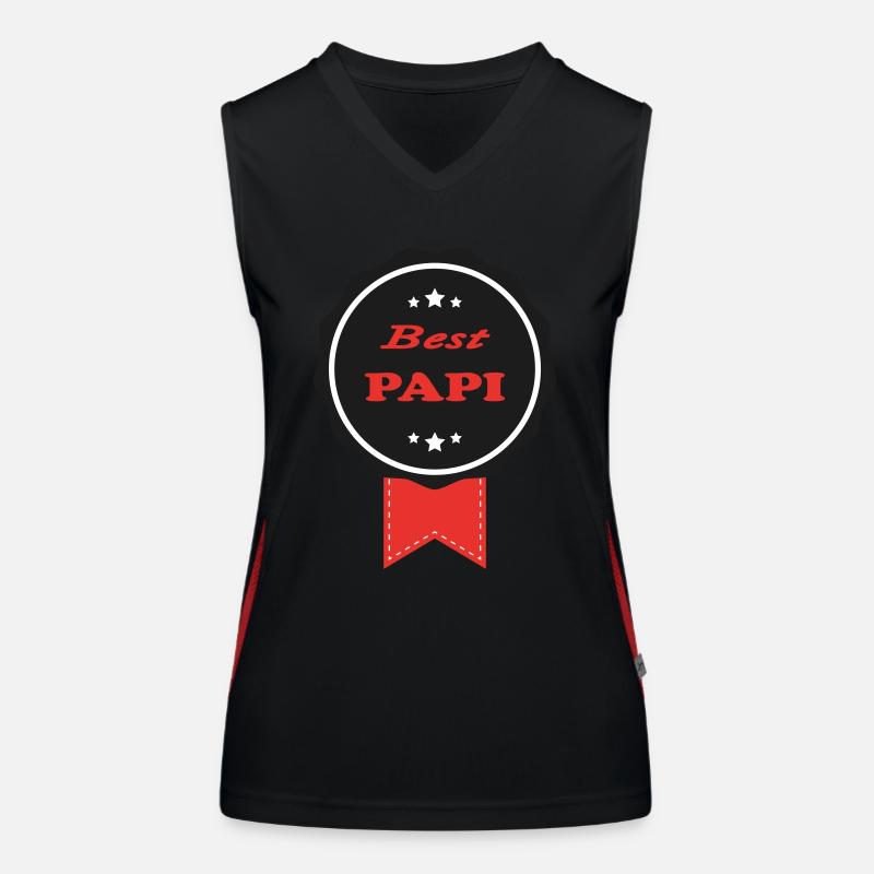 BESTES PAPI Funktionelles Kontrast-Tank Top für Frauen