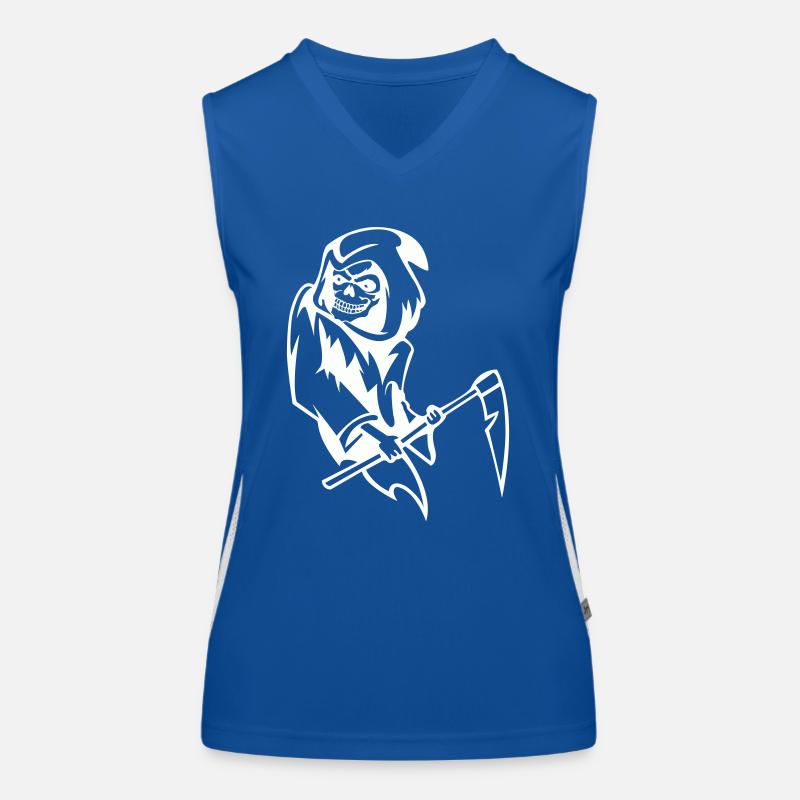 Grim Reaper Women's Functional Contrast Tank Top