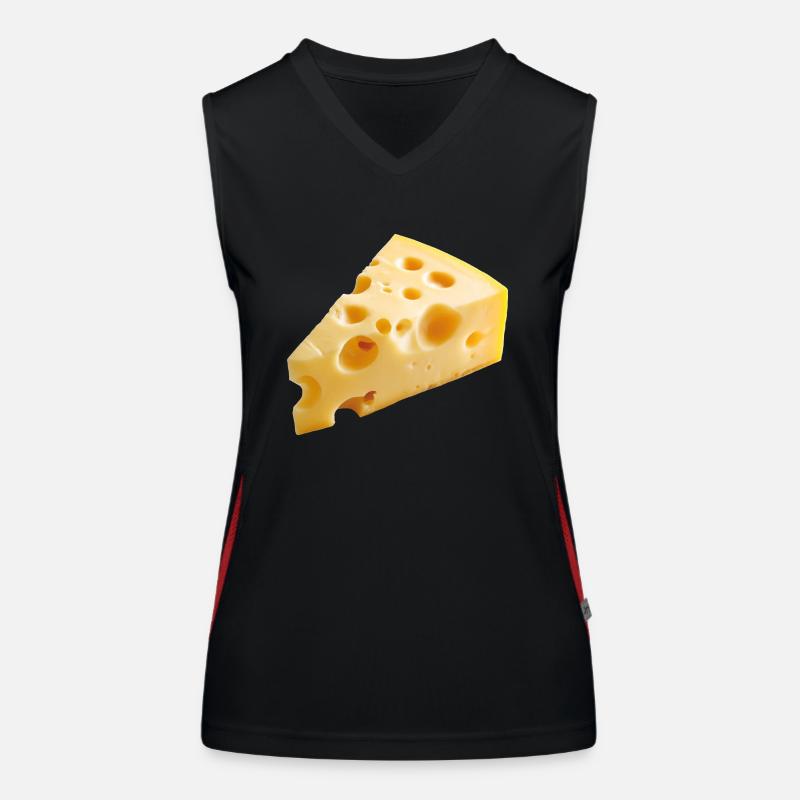 Cheese Women's Functional Contrast Tank Top