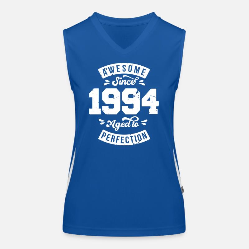 Vintage 1994 Geburtstag - retro 1994 Funktionelles Kontrast-Tank Top für Frauen