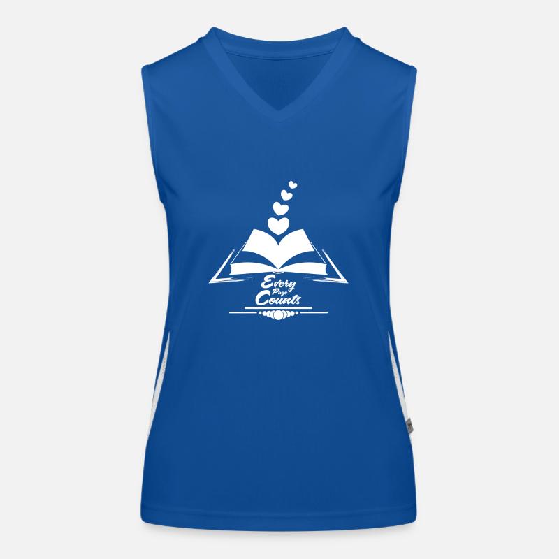 Jede Seite zählt Funktionelles Kontrast-Tank Top für Frauen