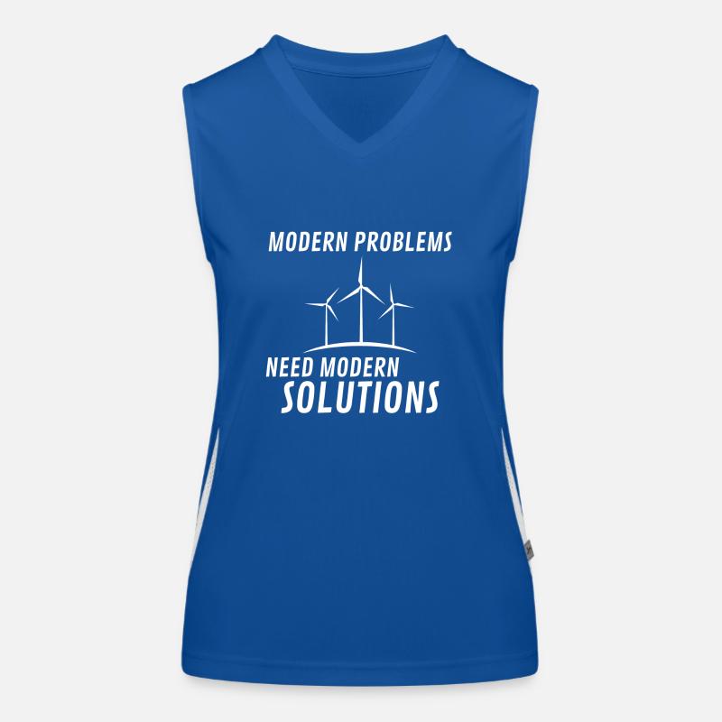 Modern Problems Funktionelles Kontrast-Tank Top für Frauen