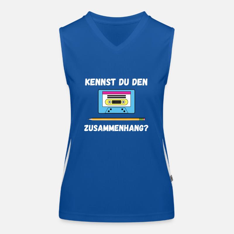 Pen Cassette Women's Functional Contrast Tank Top
