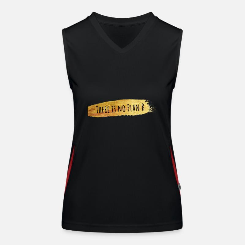 There is no Plan B Women's Functional Contrast Tank Top