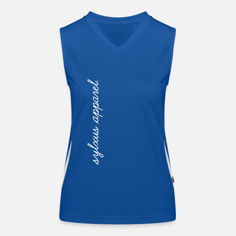 SA Script Logo Débardeur respirant contrasté Femme