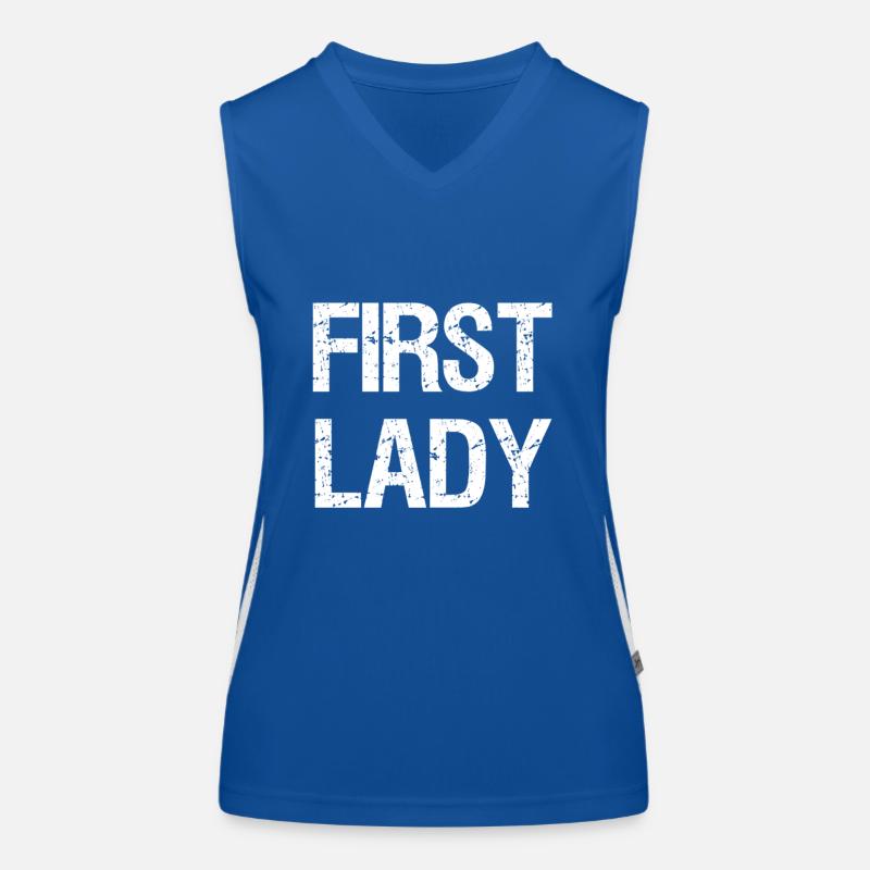 FIRST LADY Vintage Distressed Retro Funktionelles Kontrast-Tank Top für Frauen
