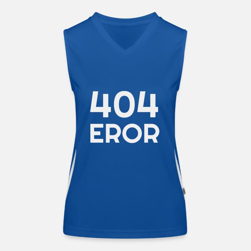 404 Error Women's Functional Contrast Tank Top