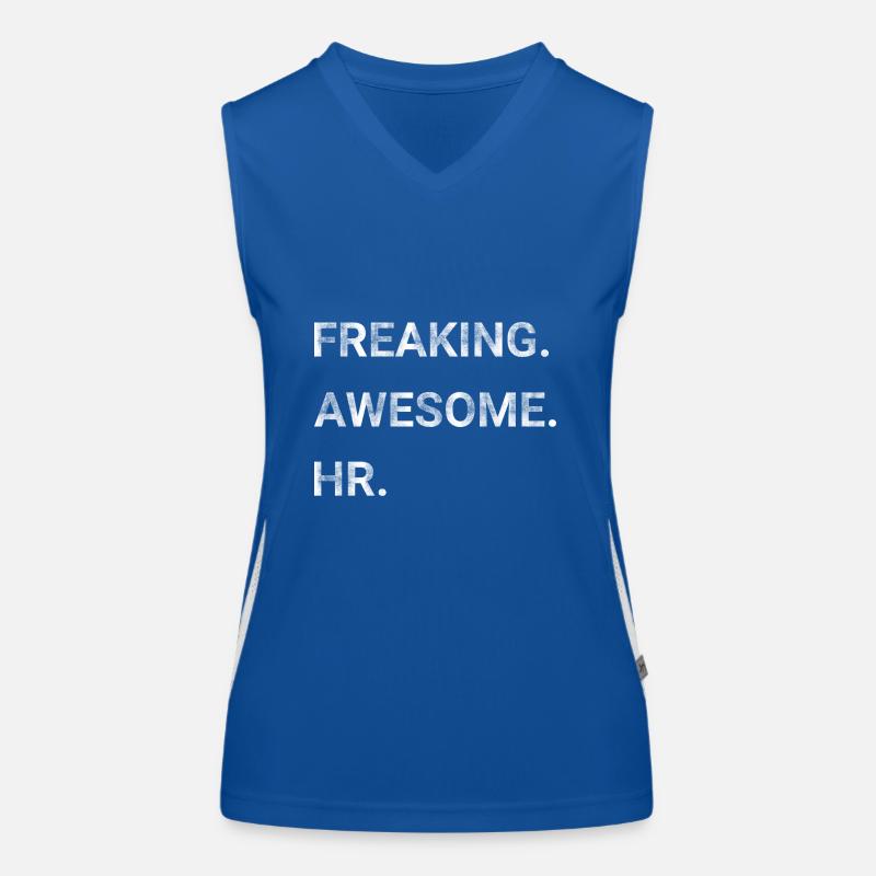 Freaking Awesome HR Women's Functional Contrast Tank Top