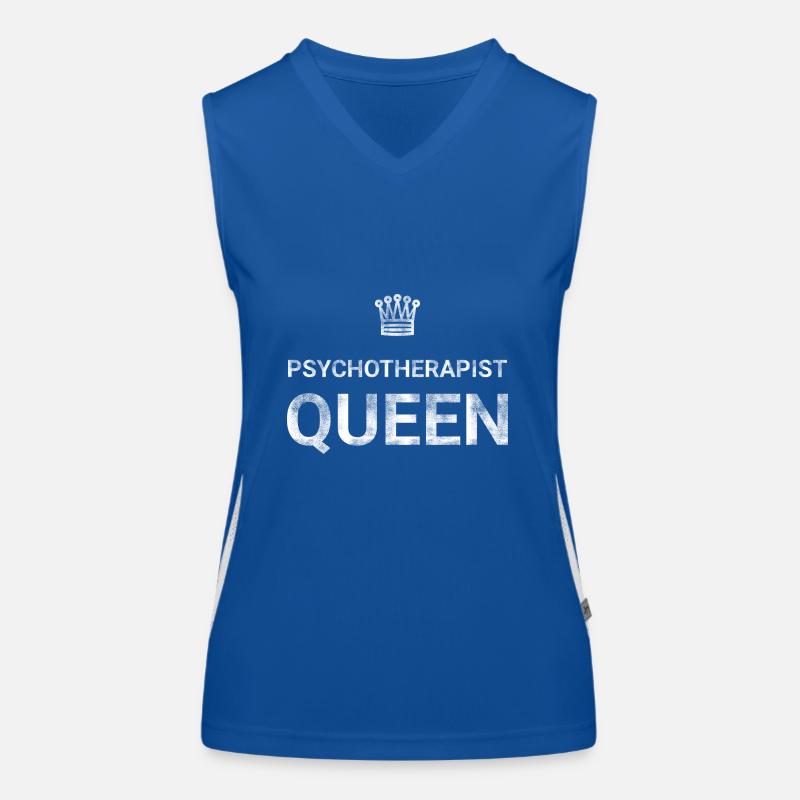 Psychotherapist Queen Women's Functional Contrast Tank Top