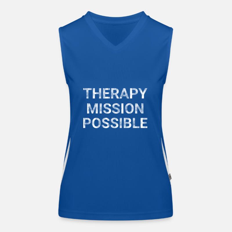 Therapy Mission Possible Women's Functional Contrast Tank Top