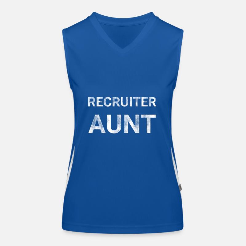 Recruiter Aunt Women's Functional Contrast Tank Top