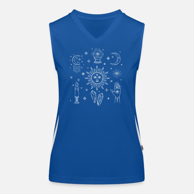 Himmlische Magie Funktionelles Kontrast-Tank Top für Frauen