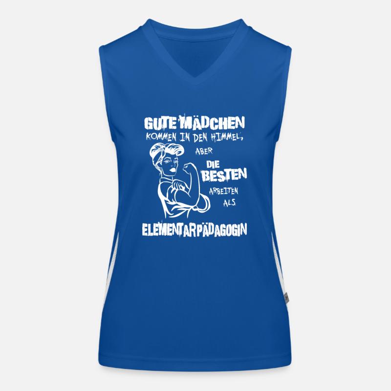 Die besten arbeiten als Elementarpädagogin – Stolz Funktionelles Kontrast-Tank Top für Frauen