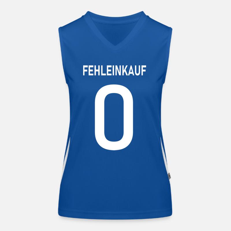 Fehleinkauf Weiss Funktionelles Kontrast-Tank Top für Frauen