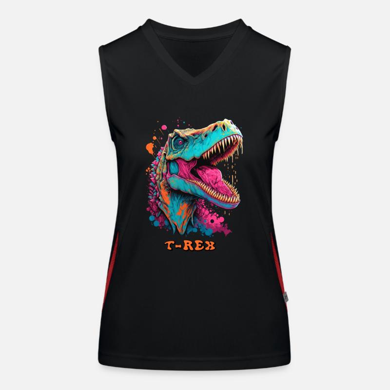T-Rex Débardeur respirant contrasté Femme
