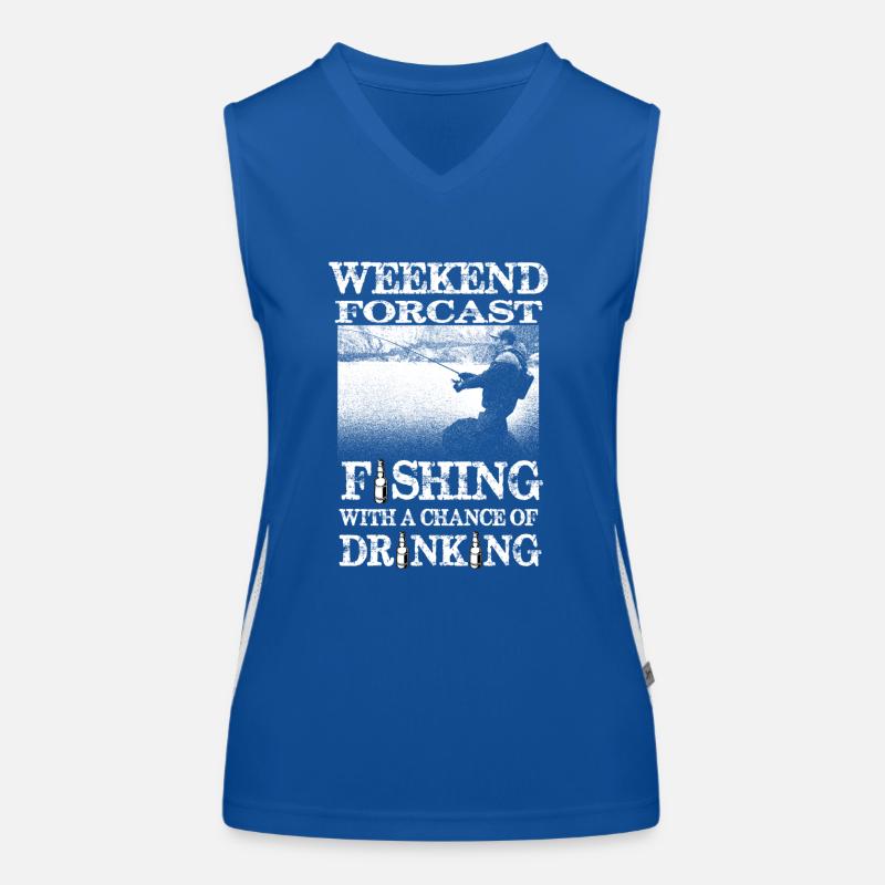 FISHING Funktionelles Kontrast-Tank Top für Frauen