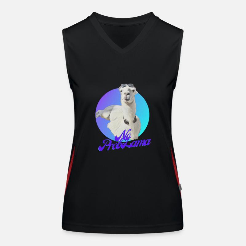 No Problama Women's Functional Contrast Tank Top