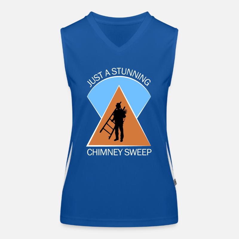 Ramoneur Ramoneur Ramoneur Débardeur respirant contrasté Femme