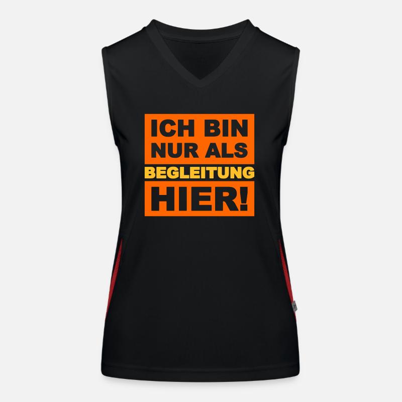 Freund Freundin Funktionelles Kontrast-Tank Top für Frauen