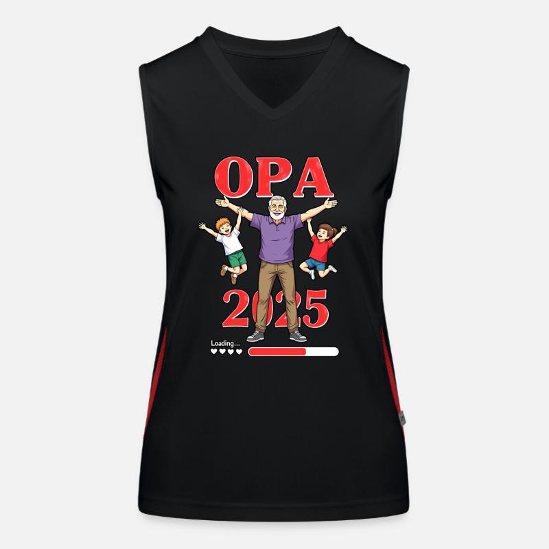 Opa 2019/2015loading Funktionelles Kontrast-Tank Top für Frauen