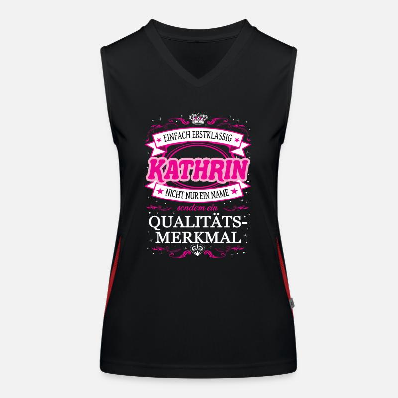Quality feature Kathrin simply first-class Women's Functional Contrast Tank Top