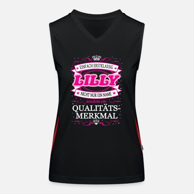Quality feature Lily simply first-class Women's Functional Contrast Tank Top