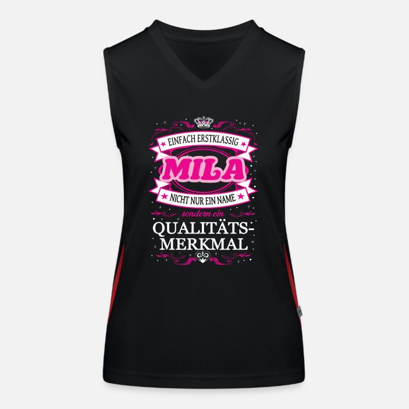 Quality feature Mila simply first-class Women's Functional Contrast Tank Top