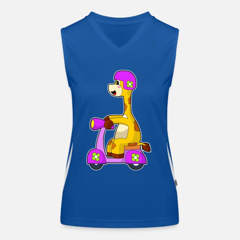 Scooter Girafe Débardeur respirant contrasté Femme