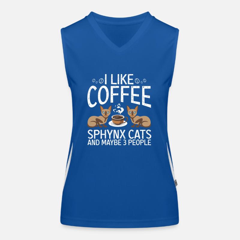 Sphynx cats Nackte Katze Katzen Besitzer Haarlos Funktionelles Kontrast-Tank Top für Frauen