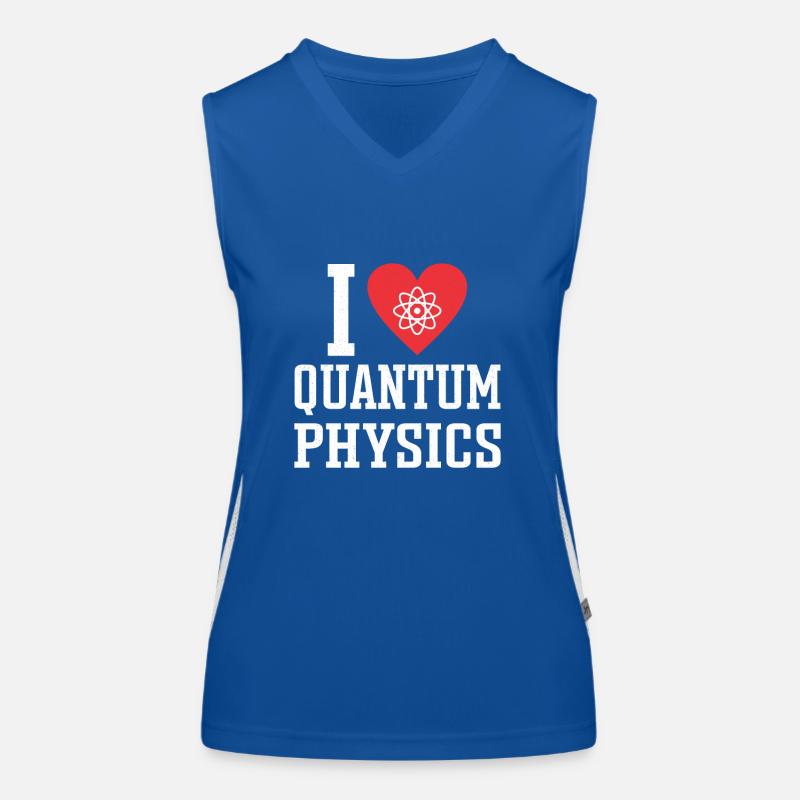 Quantenphysik Physik Physiker wissenschaft quanten Funktionelles Kontrast-Tank Top für Frauen