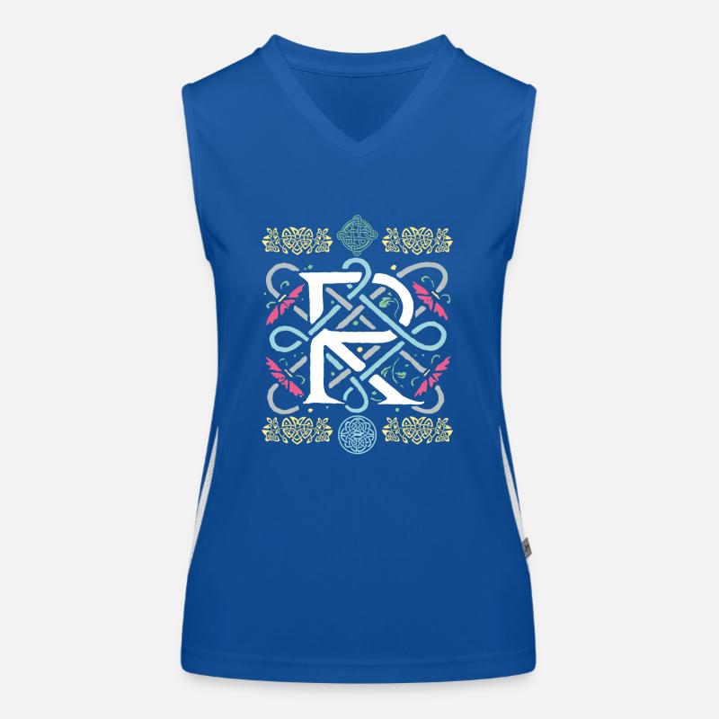 R Women's Functional Contrast Tank Top