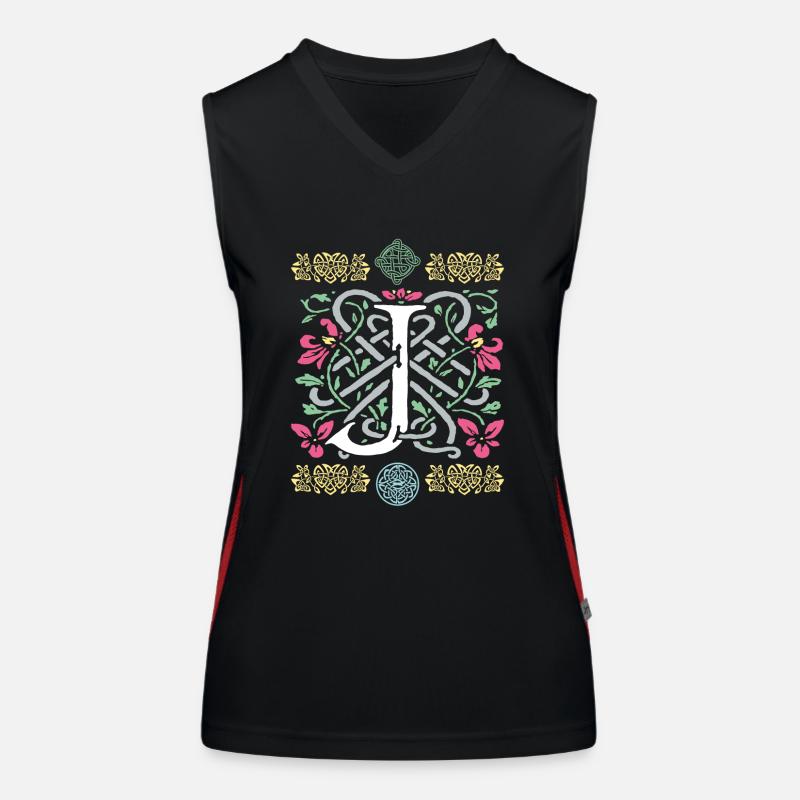 J Women's Functional Contrast Tank Top