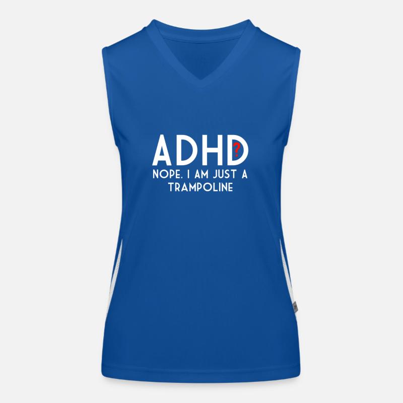 ADHD Women's Functional Contrast Tank Top