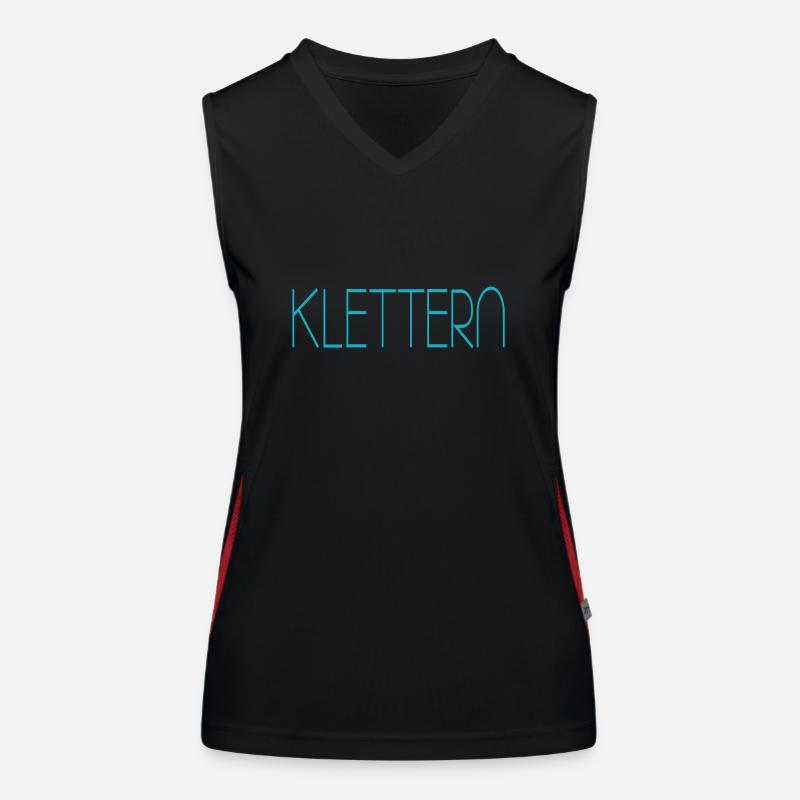 klettern Funktionelles Kontrast-Tank Top für Frauen