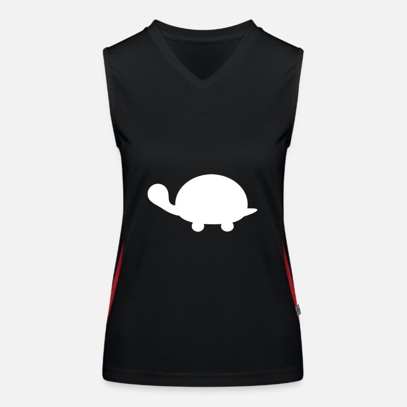 Turtle Turtles Women's Functional Contrast Tank Top