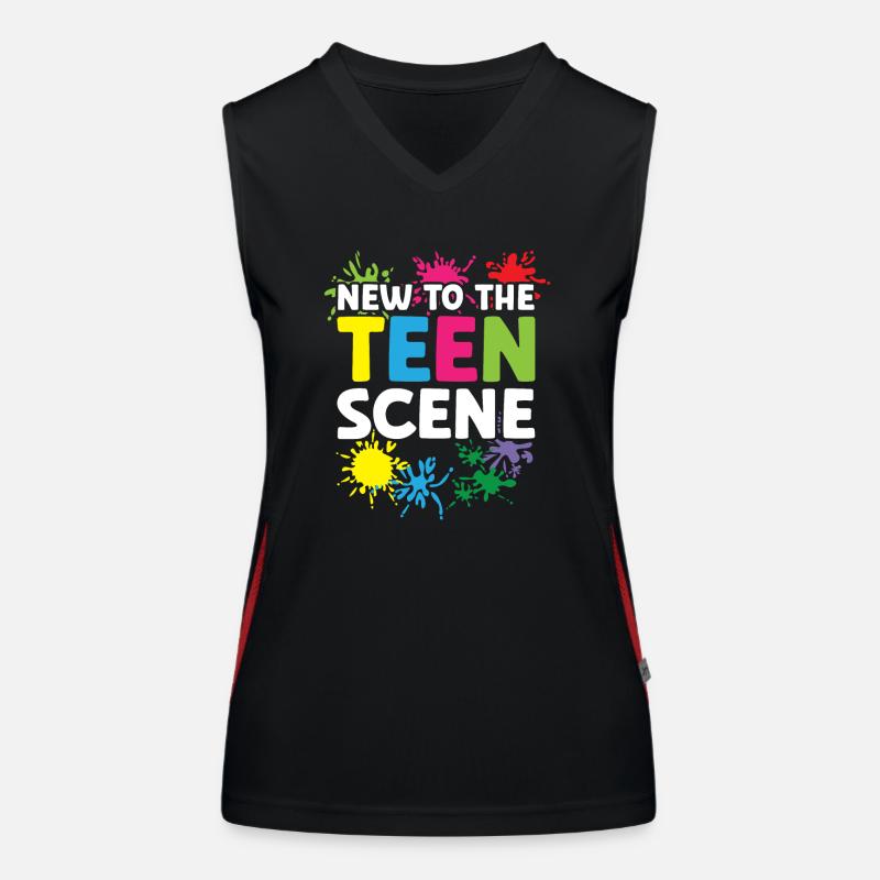 13. Geburtstagsfeier Bday Dreizehnter Geburtstag Funktionelles Kontrast-Tank Top für Frauen