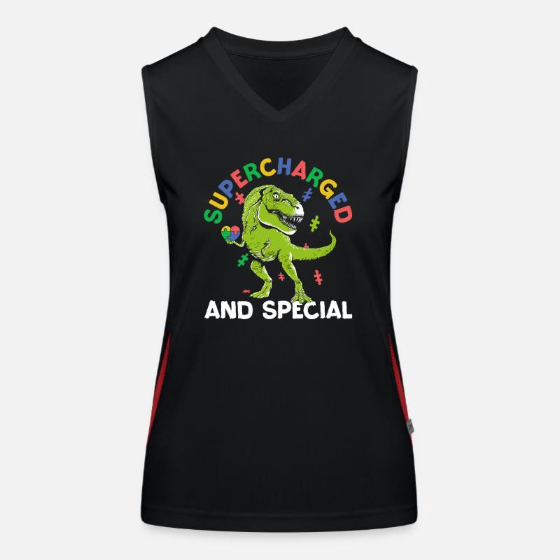 Audhd Behinderung er Autismus Adhs Funktionelles Kontrast-Tank Top für Frauen