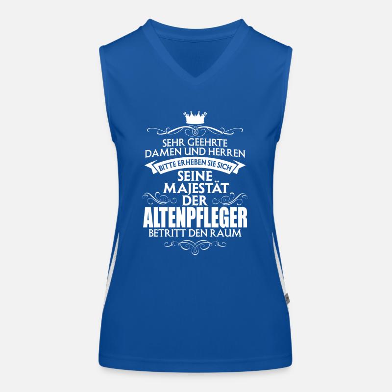 ALTENPFLEGER Funktionelles Kontrast-Tank Top für Frauen