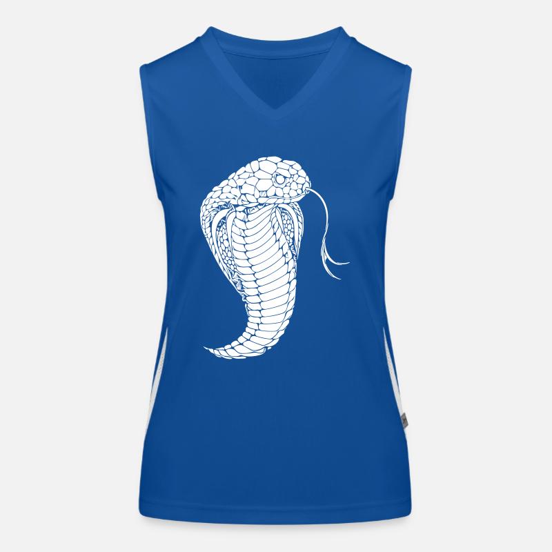 Cobra snake cobra snake Women's Functional Contrast Tank Top