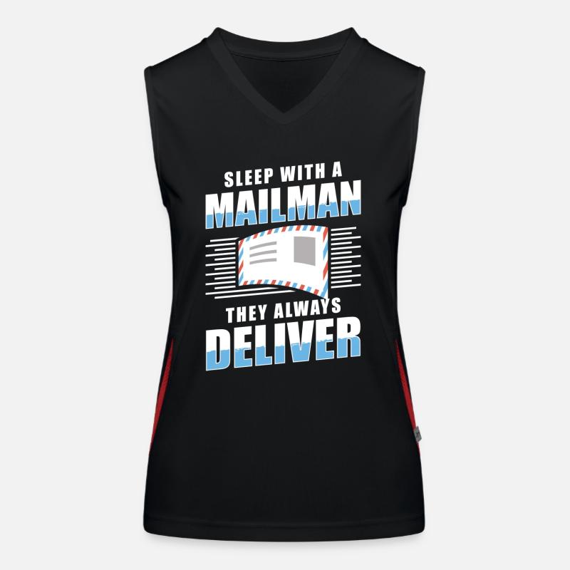 Post Mail Letter Carrier Women's Functional Contrast Tank Top