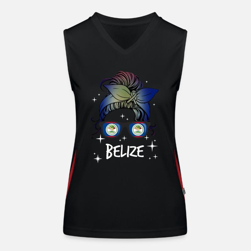 Belize Débardeur respirant contrasté Femme