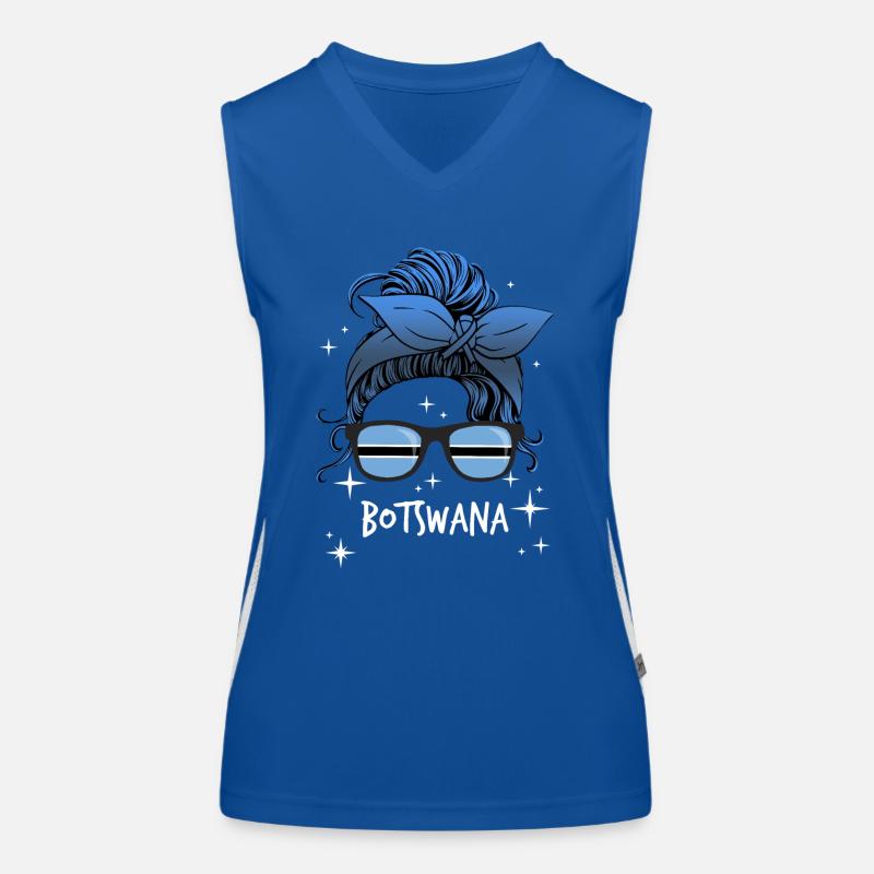 Botswana Débardeur respirant contrasté Femme